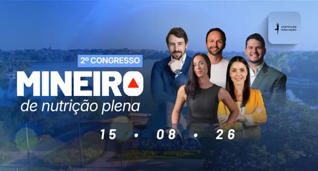 Imagem do 2º Congresso Mineiro de Nutrição Plena
