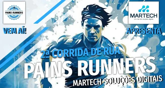 Imagem do 2ª CORRIDA DE RUA PAINS RUNNERS MARTECH SOLUÇÕES DIGITAIS
