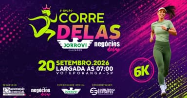 2ª CORRIDA FEMININA CORRE DELAS 6K - VOTUPORANGA-SP em Votuporanga
