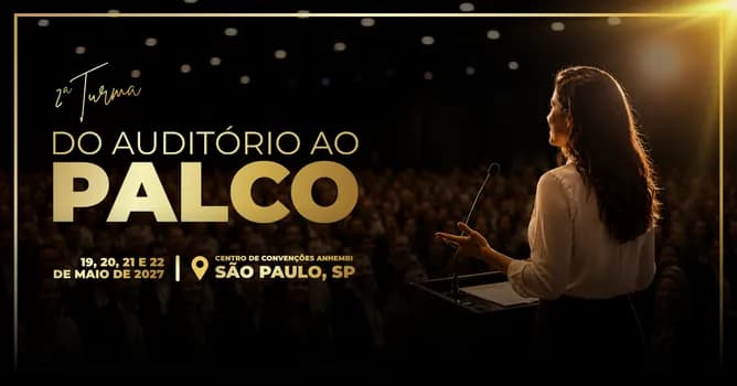 Imagem do 2° DO AUDITÓRIO AO PALCO - FULL FACE 2027