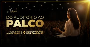 2° DO AUDITÓRIO AO PALCO - FULL FACE 2027 em São Paulo