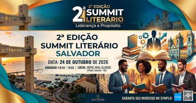 Imagem do 2ª EDIÇÃO DO SUMMIT LITERÁRIO - LIDERANÇA E PROPÓSITO