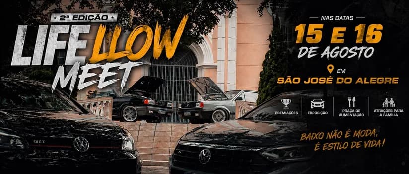 Imagem do 2º edição Life Low Meet 2026