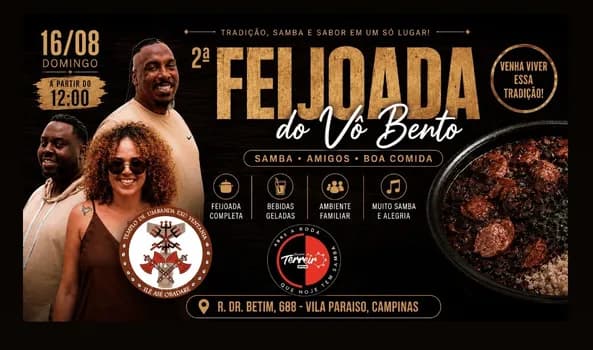Imagem do 2ª Feijoada do Vô Bento