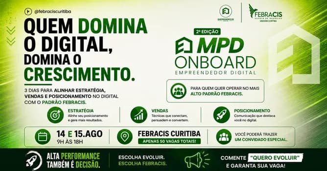 Imagem do 2º Onboarding Canal Empreendedor Digital - Febracis Curitiba