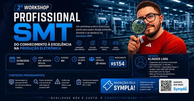 Imagem do 2º WORKSHOP PROFISSIONAL SMT