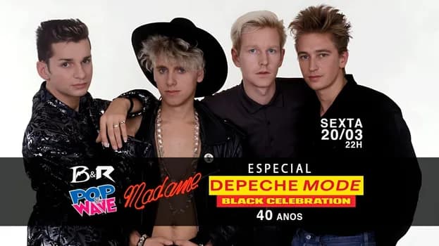 Imagem do 20/03 Bats e Robots + Pop e Wave - LISTA DE DESCONTO - Especial Depeche Mode