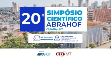 20º SIMPÓSIO CIENTÍFICO ABRAHOF I CUiABÁ- MT em Cuiabá