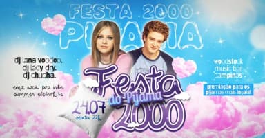 2000! Festa do Pijama l Rock, Emo, Pop e Summer Eletrohits em Campinas