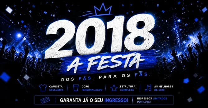 Imagem do 2018 A FESTA | A EXPERIÊNCIA