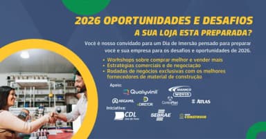 2026 OPORTUNIDADES E DESAFIOS - A sua loja esta preparada? em Juiz de Fora