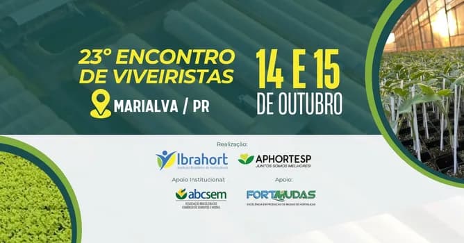 Imagem do 23º ENCONTRO DE VIVEIRISTAS - MARIALVA/PR
