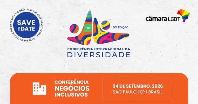 Imagem do 24-09-2026 - 10ª CONFERÊNCIA INTERNACIONAL DA DIVERSIDADE - NEGÓCIOS INCLUSIVOS
