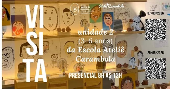 Imagem do 29/08/2026 - Visita à Unidade 2 da Ateliê Carambola (3 a 6 anos)