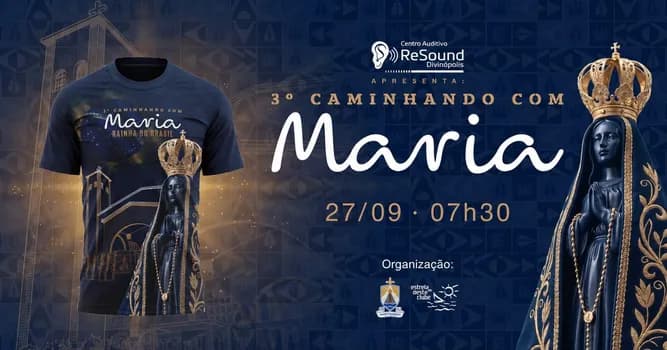 Imagem do 3º Caminhando com Maria 2026