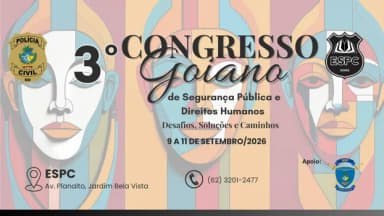 3º Congresso Goiano de Segurança Pública e Direitos Humanos em Goiânia