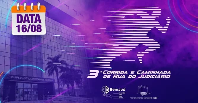 Imagem do 3ª CORRIDA E CAMINHADA DE RUA DO JUDICIÁRIO