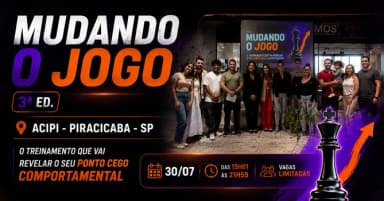 3ª ED. MUDANDO O JOGO em Piracicaba