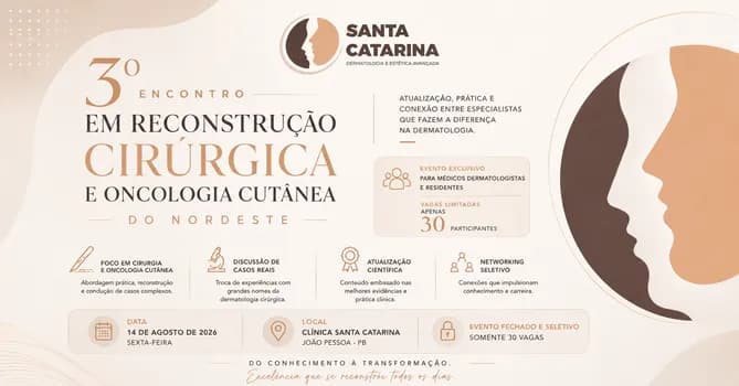 Imagem do 3ª EM RECONSTRUÇÃO CIRÚRGICA E ONCOLOGIA CUTÂNEA DO NORDESTE