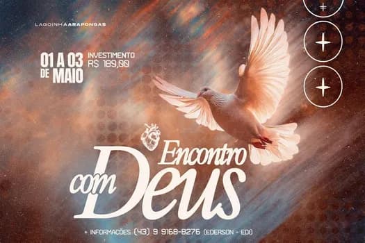 Imagem do 3ª ENCONTRO COM DEUS - IGREJA BATISTA DA LAGOINHA ARAPONGAS