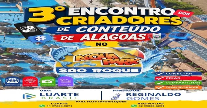 Imagem do 3º Encontro de Criadores de Conteúdo de Alagoas