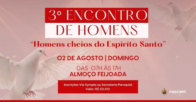 Imagem do 3º Encontro de Homens da Paróquia São José Operário