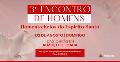 3º Encontro de Homens da Paróquia São José Operário em Jundiaí