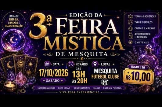Imagem do 3ª Feira Mística de Mesquita