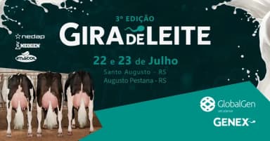 3ª GIRA de LEITE - GENEX em Santo Augusto e Augusto Pestana