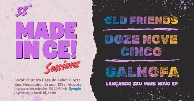 Imagem do 38º Made in CE Sessions