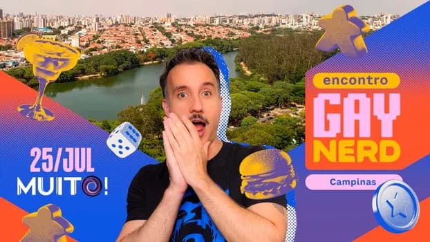 Imagem do 3o. Encontro do Gay Nerd em CAMPINAS