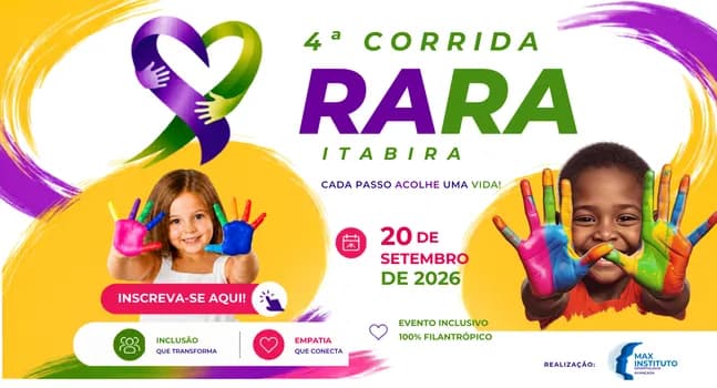 Imagem do 4ª Corrida Rara de Itabira - 2026