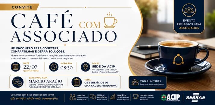 Imagem do 4ª Edição Café com Associados 2026