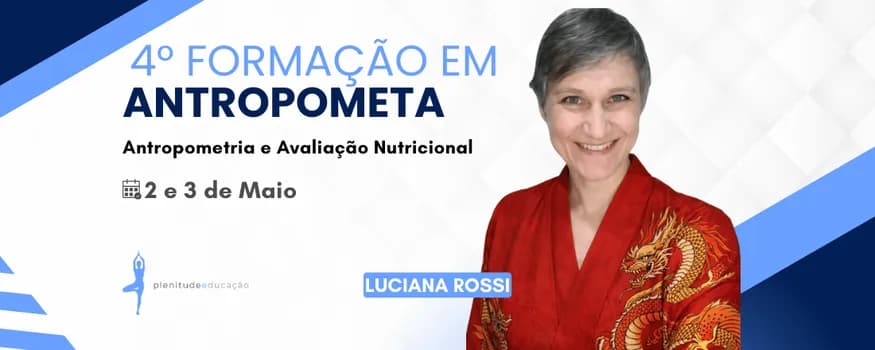 Imagem do 4ª Formação ANTROPOMETA: Antropometria e Avaliação Nutricional