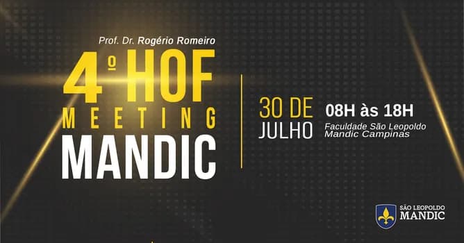 Imagem do 4º HOF Meeting Mandic