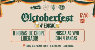 4º OktoberFest Turatti, Hey Ho e 5 Elementos 2026 em Fortaleza