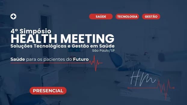 Imagem do 4º Simpósio Soluções Tecnológicas e Gestão em Saúde - São Paulo/SP