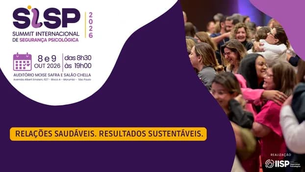 Imagem do 4° Summit Internacional de Segurança Psicológica (SISP)