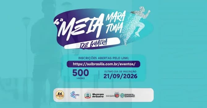 Imagem do 4a MEIA MARATONA DE GUAIRA / PR