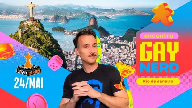 Imagem do 4o Encontro do Gay Nerd no Rio de Janeiro - Maio 2026