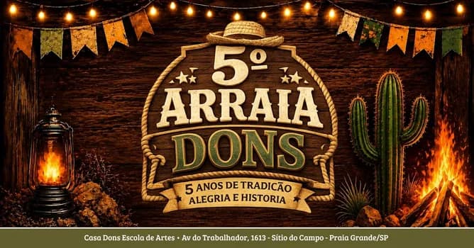 Imagem do 5º Arraiá Dons