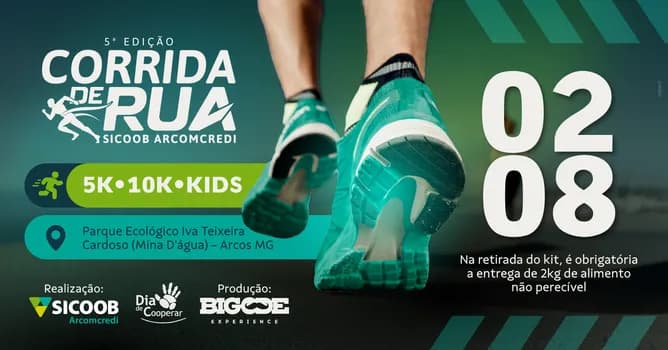 Imagem do 5ª Corrida Sicoob ARCOMCREDI - 2026