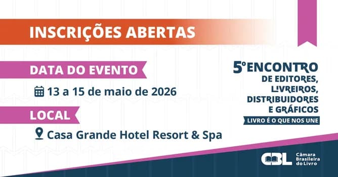 Imagem do 5º Encontro de Editores, Livreiros, Distribuidores e Gráficos 2026