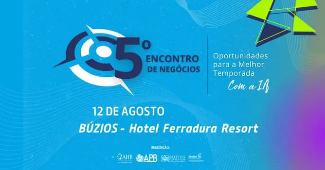 Imagem do 5º ENCONTRO DE NÉGOCIOS - OPORTUNIDADES PARA A MELHOR TEMPORADA -COM IA