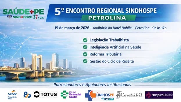 Imagem do 5º ENCONTRO REGIONAL SINDHOSPE - SUBSEDE PETROLINA DRA. MYRIAN MOXOTÓ