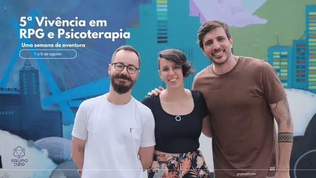 Imagem do 5º Vivência em Psicoterapia e RPG: Uma semana de aventura