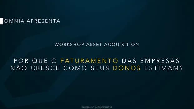 Imagem do 50º Workshop Asset Acquisition | Corporate_BC