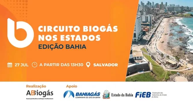 Imagem do 6ª Edição do Circuito Biogás nos Estados - Bahia