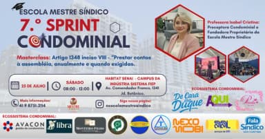 7.ª Edição Sprint Condominial com a Escola Mestre Síndico: A Masterclass da Gestão Blindada em Curitiba