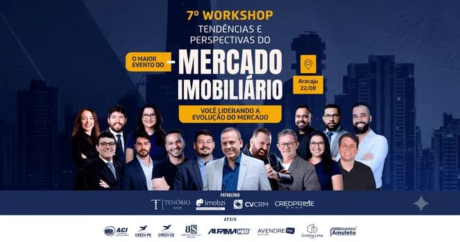 Imagem do 7º Workshop Tendências e Perspectivas do Mercado Imobiliário.